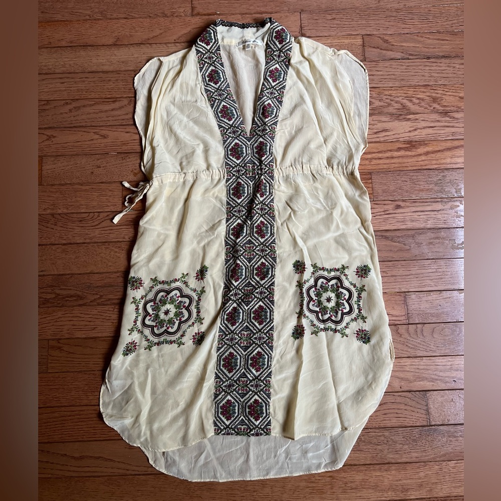 Petticoat Alley Silk Swim Cover Up Tunic